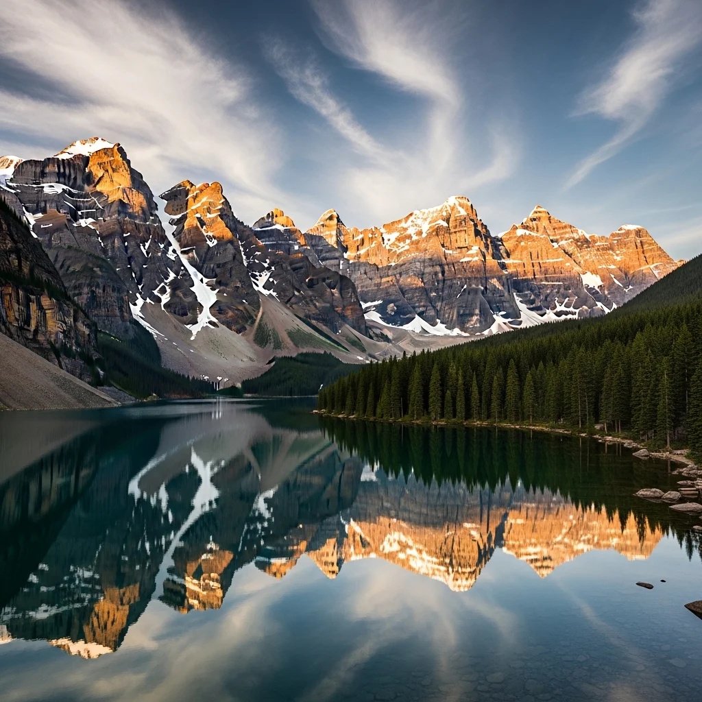 Classic Captions for Mountains