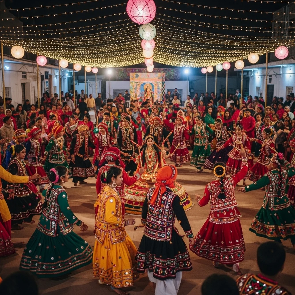 Classic Garba Captions