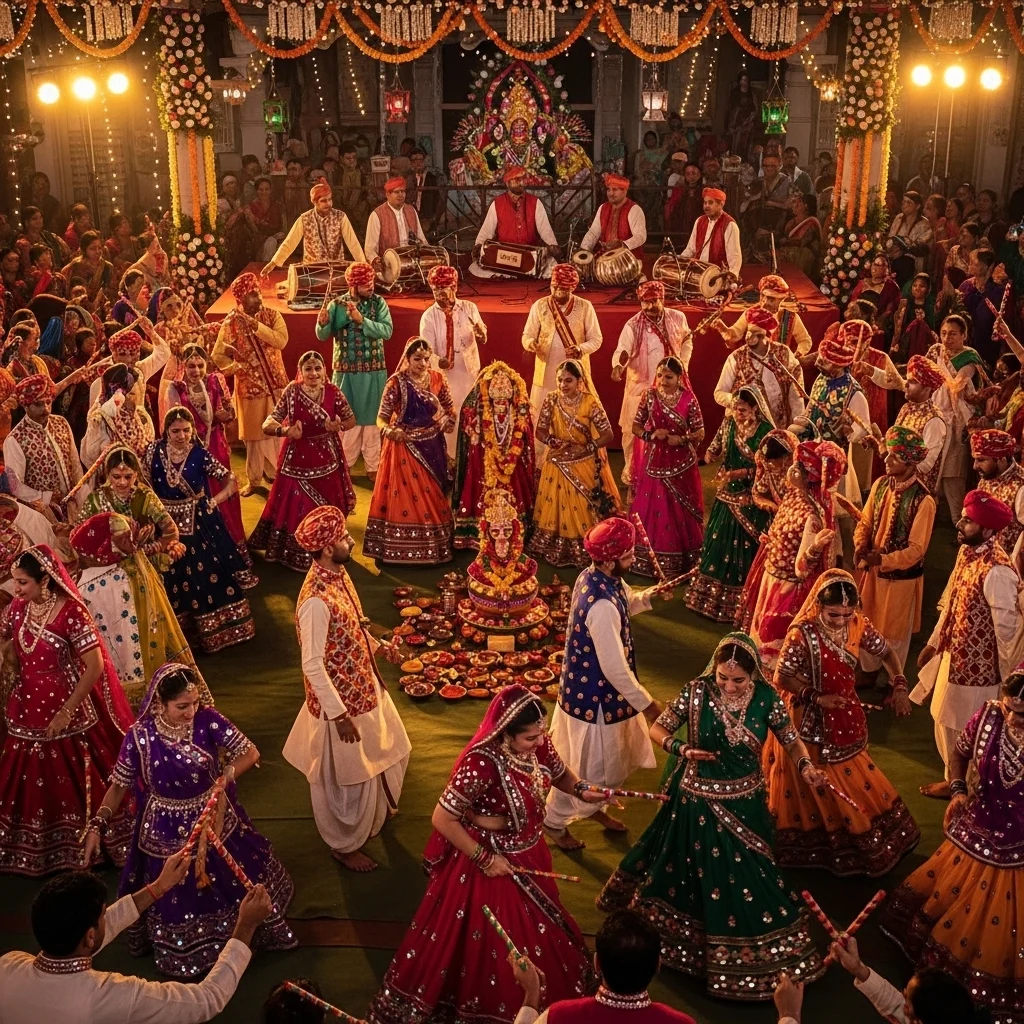 Classic Garba Captions