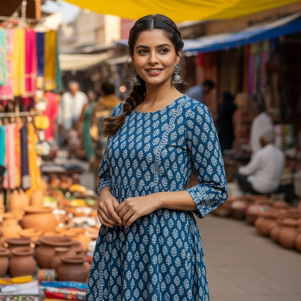 Classic Kurti Captions for Instagram