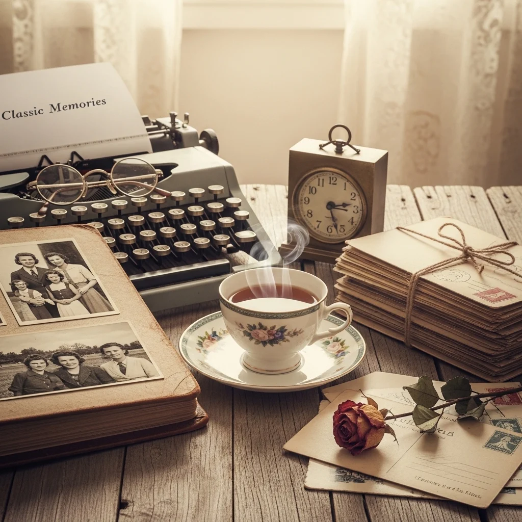 Classic Memories Captions for Instagram