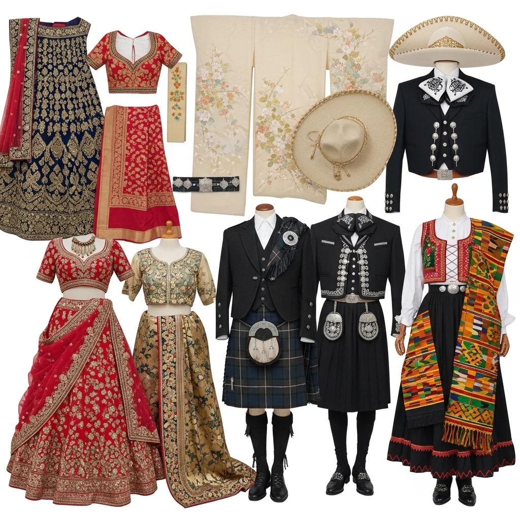Festive & Traditional Outfit Captions