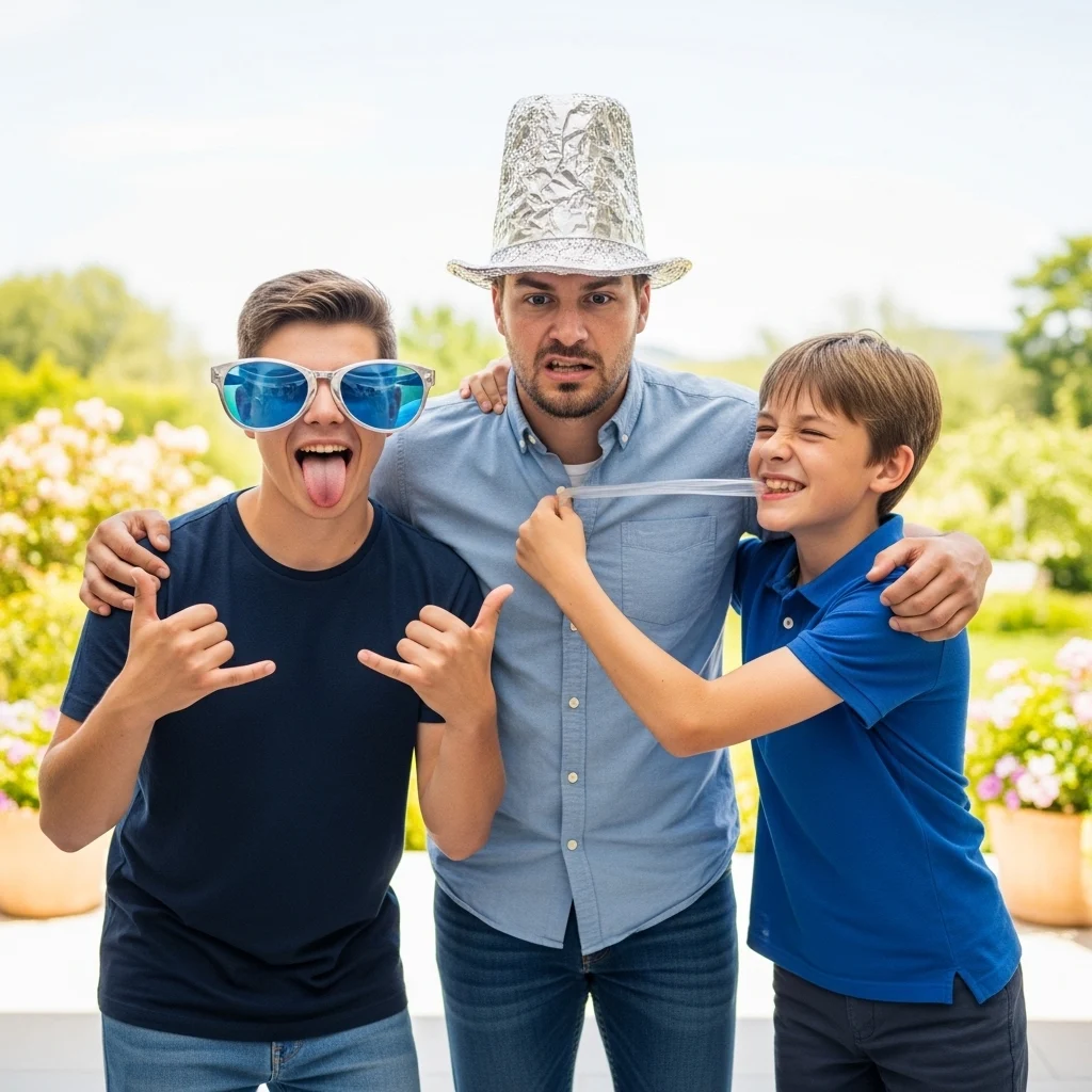 Funny Brothers Captions