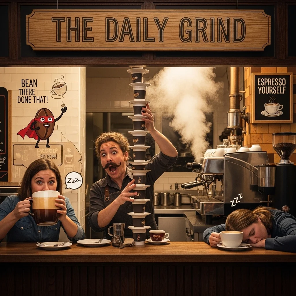 Funny Café Captions