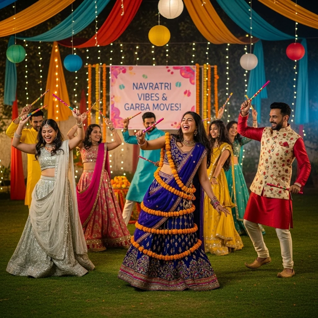 Funny Captions for Navratri