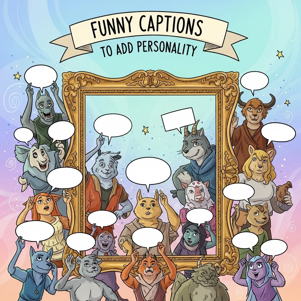 Funny Captions to Add Personality