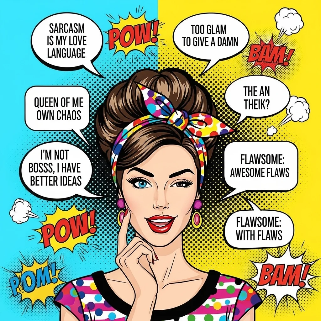 Funny Girl Attitude Captions