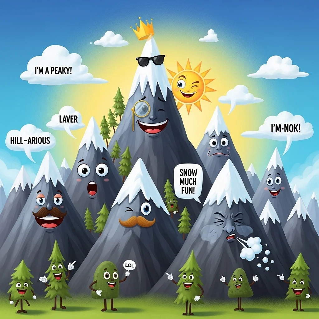 Funny Mountain Captions