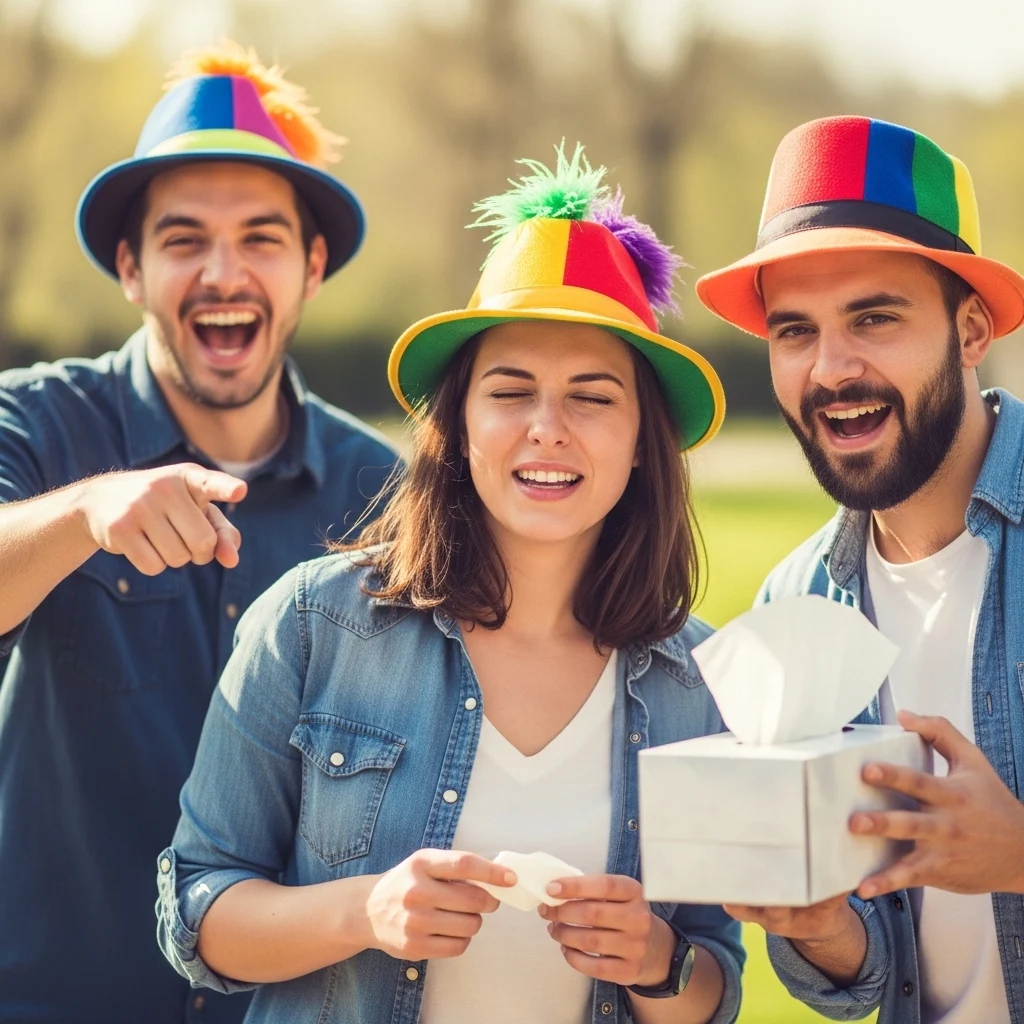 Funny Trio Captions for Instagram