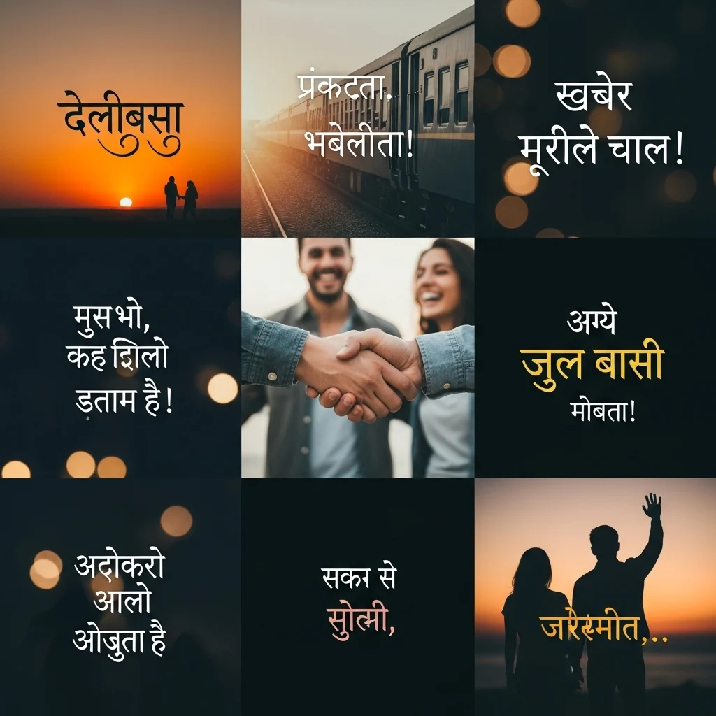Hindi Farewell Captions