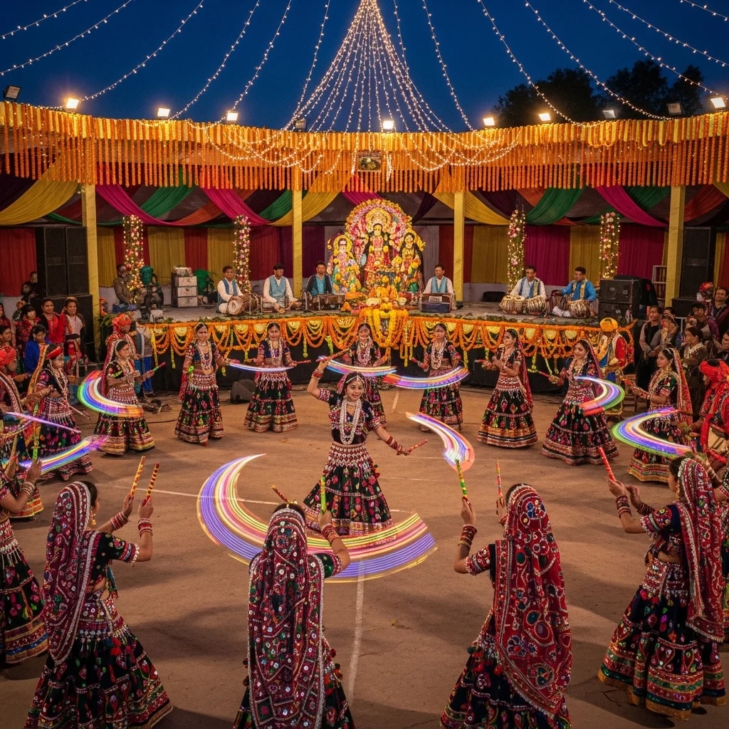 Hindi Garba Captions