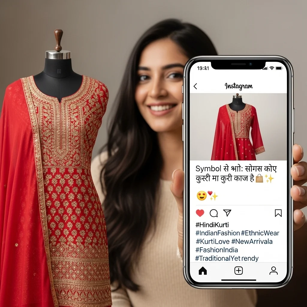Hindi Kurti Captions for Instagram