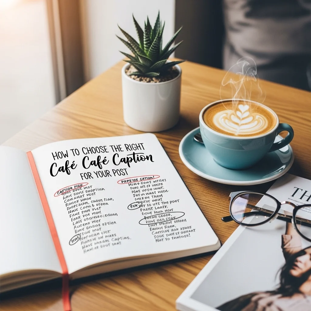 How to Choose the Right Café Caption for Your Post