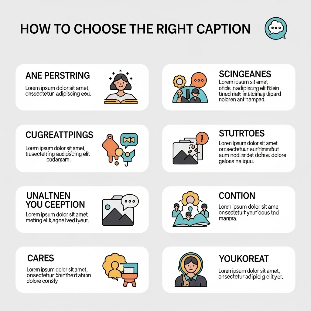 How to Choose the Right Caption