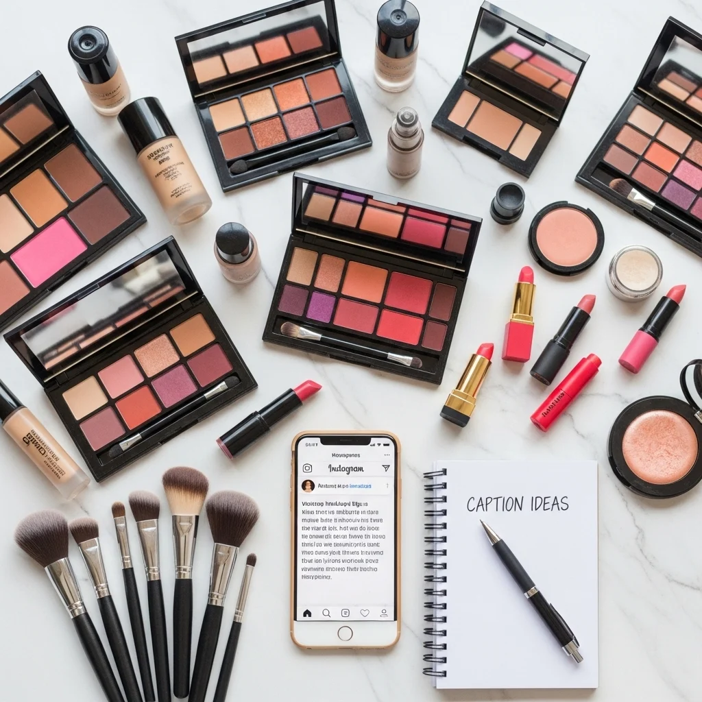 How to Choose the Right Makeup Caption for Instagram