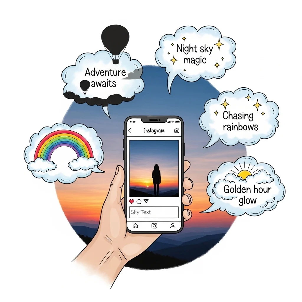 How to Choose the Right Sky Captions for Your Post