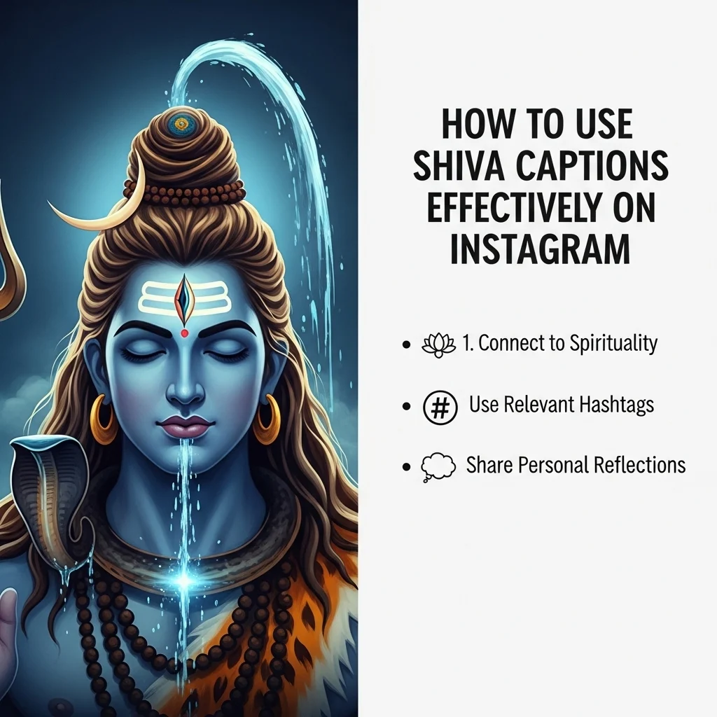 How to Use Shiva Captions Effectively on Instagram