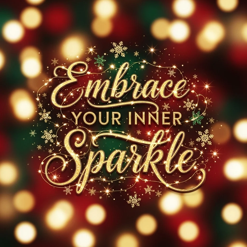 Inspirational Captions for Festive Confidence