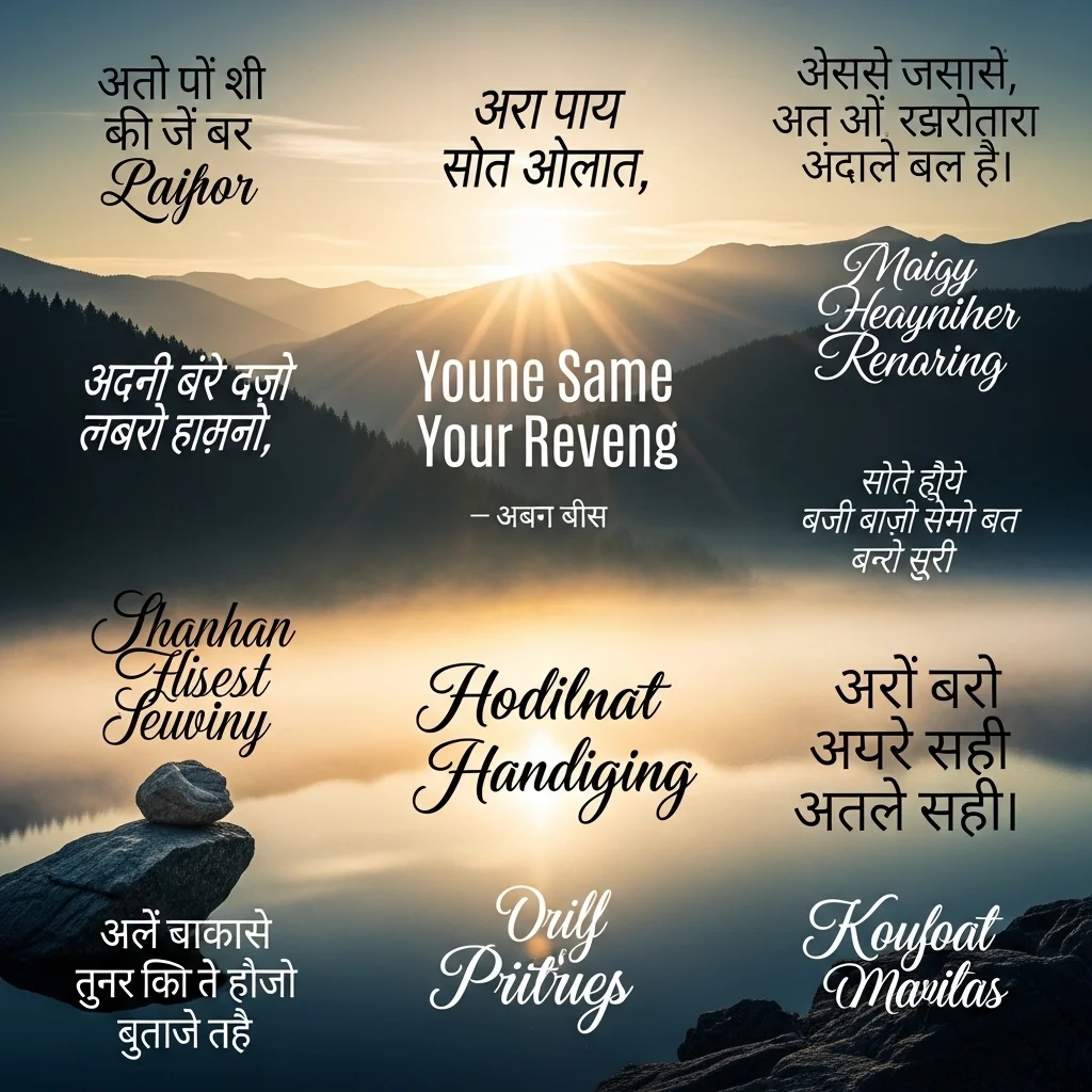 Inspirational Captions in Hindi
