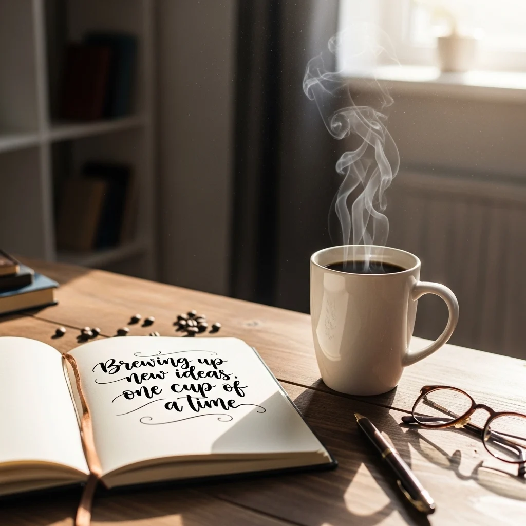 Inspirational Coffee Captions