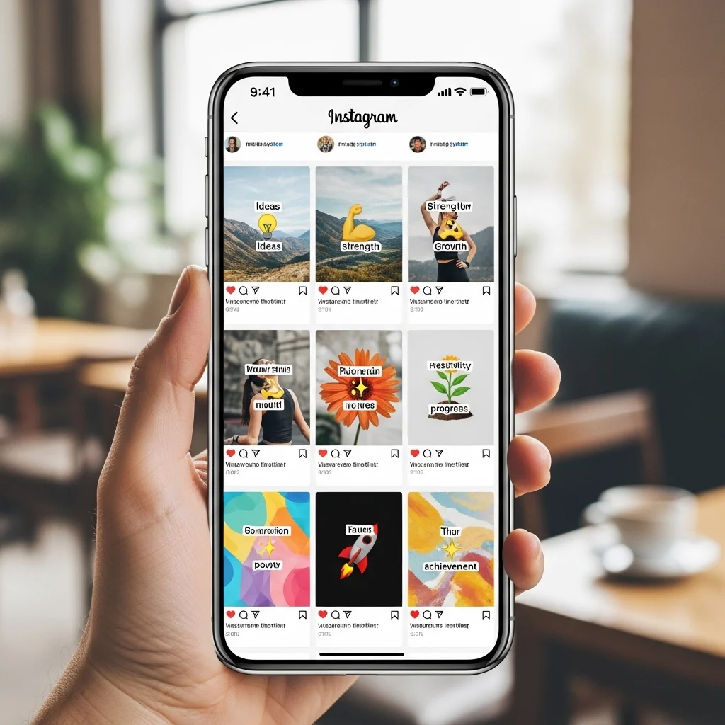 Inspirational Emoji Captions for Instagram