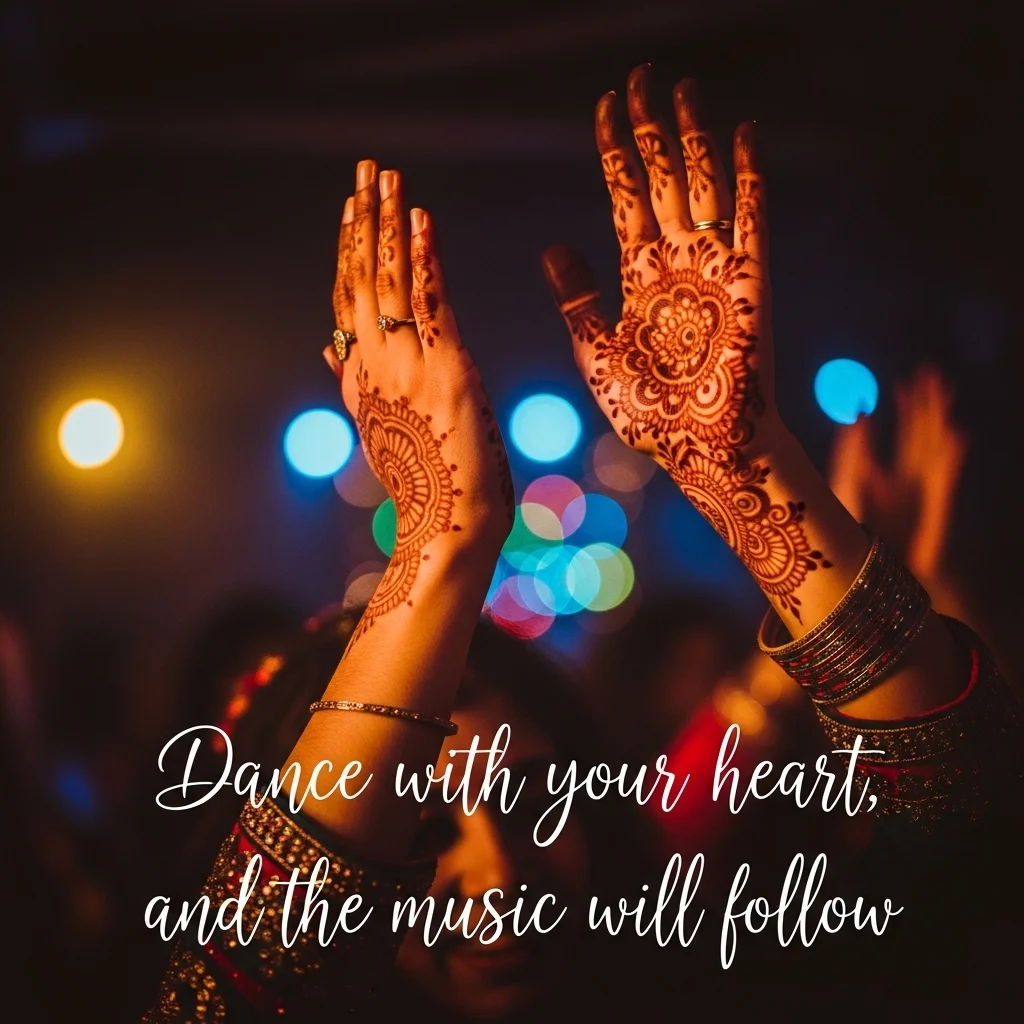 Inspirational Garba Captions