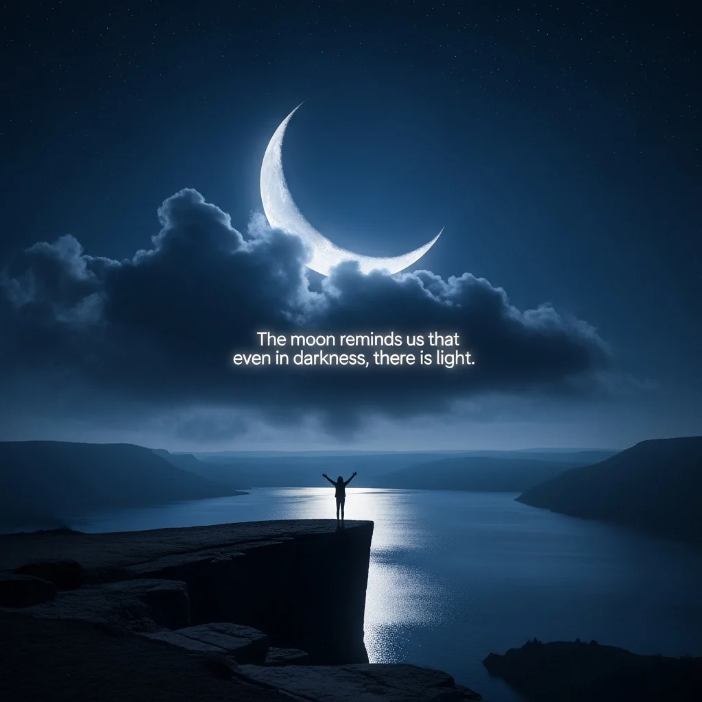 Inspirational Moon Captions