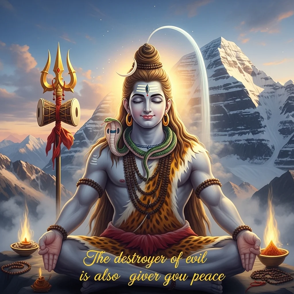 Inspirational Shiva Captions