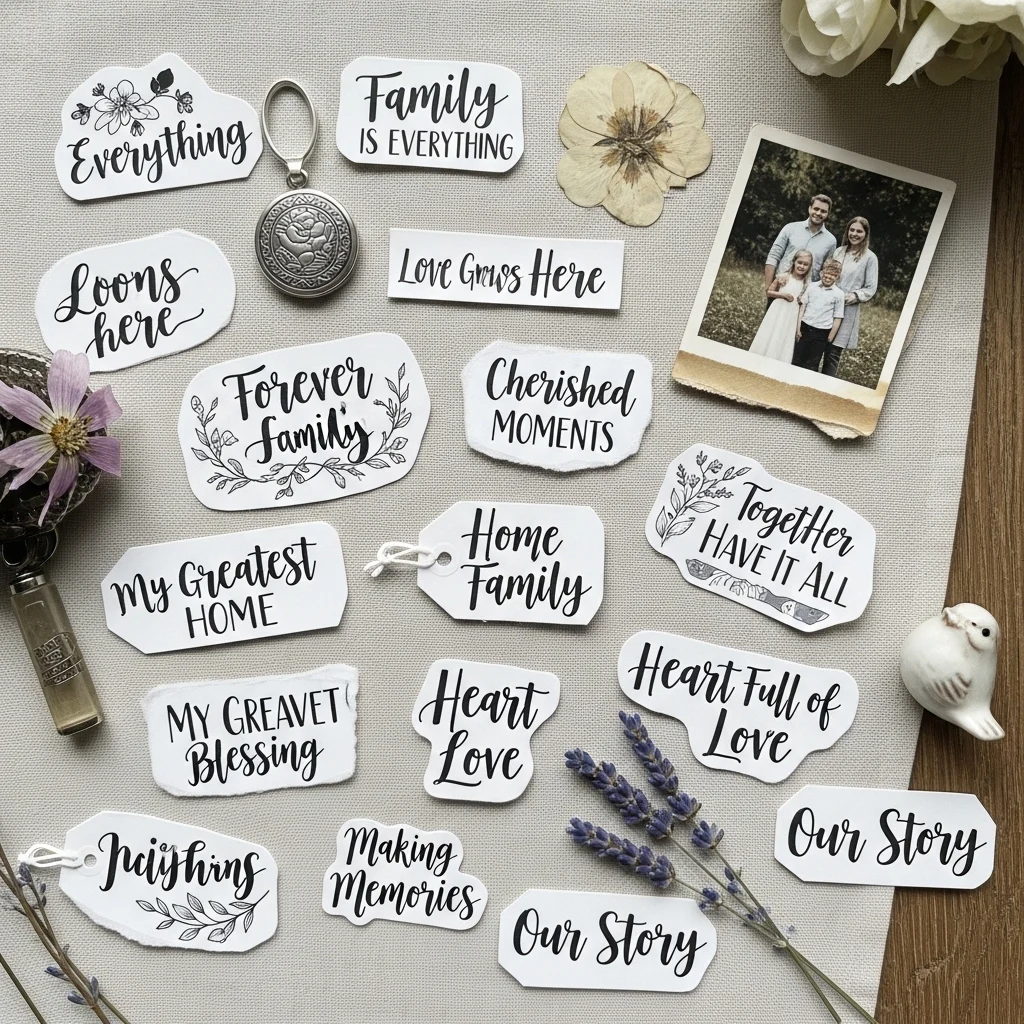 Love and Family Captions