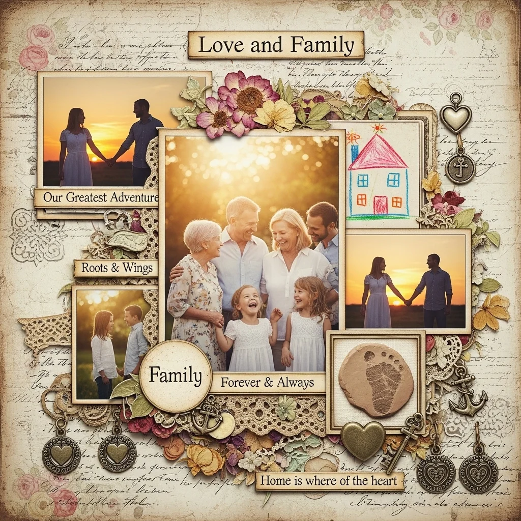 Love and Family Captions