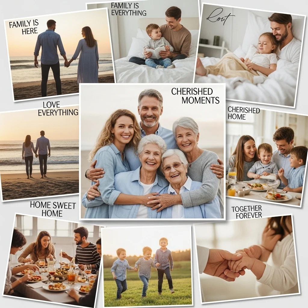 Love and Family Captions