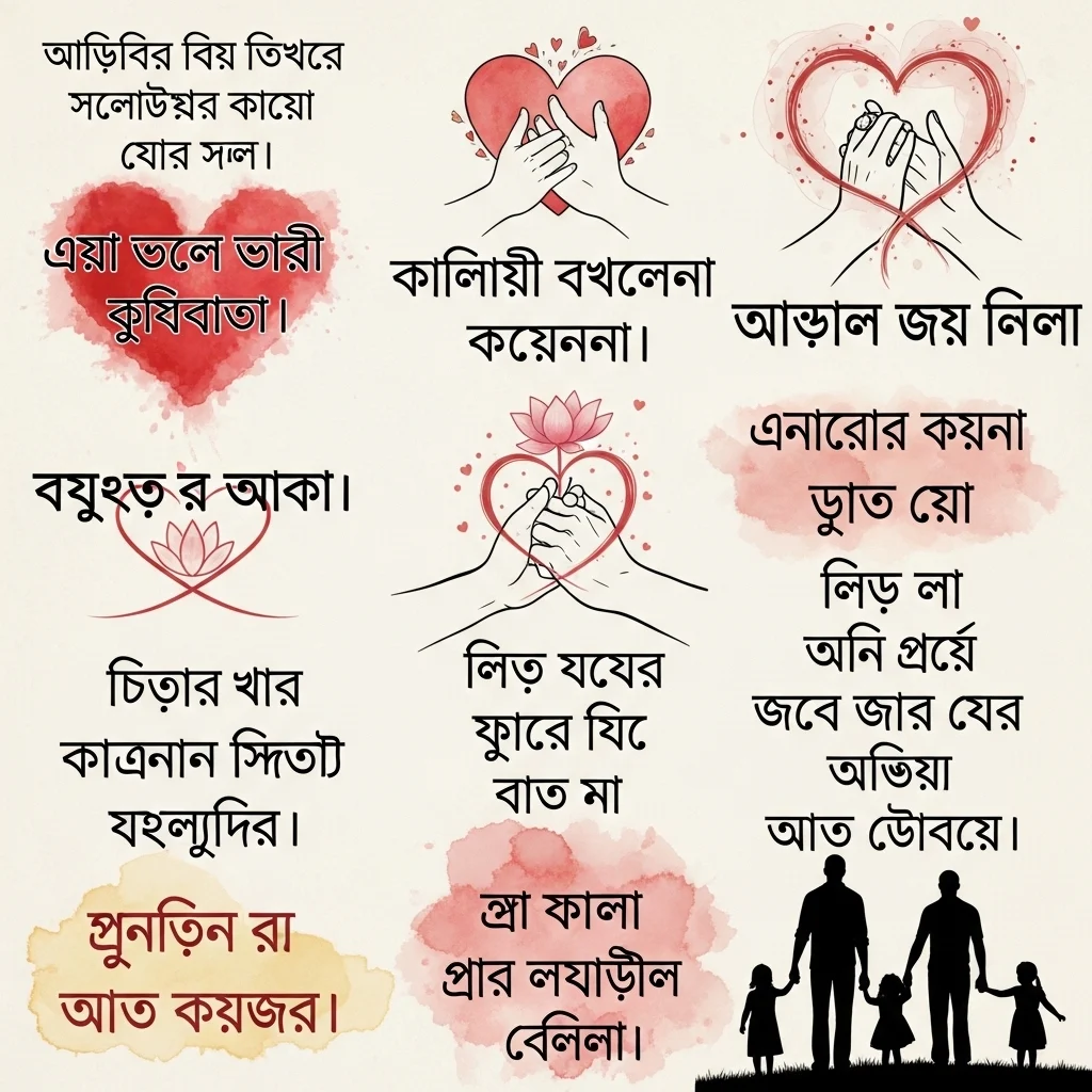 Love and Family Captions Bengali