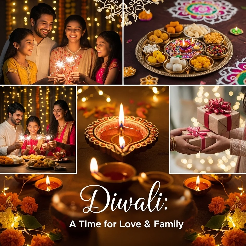 Love and Family Captions for Diwali