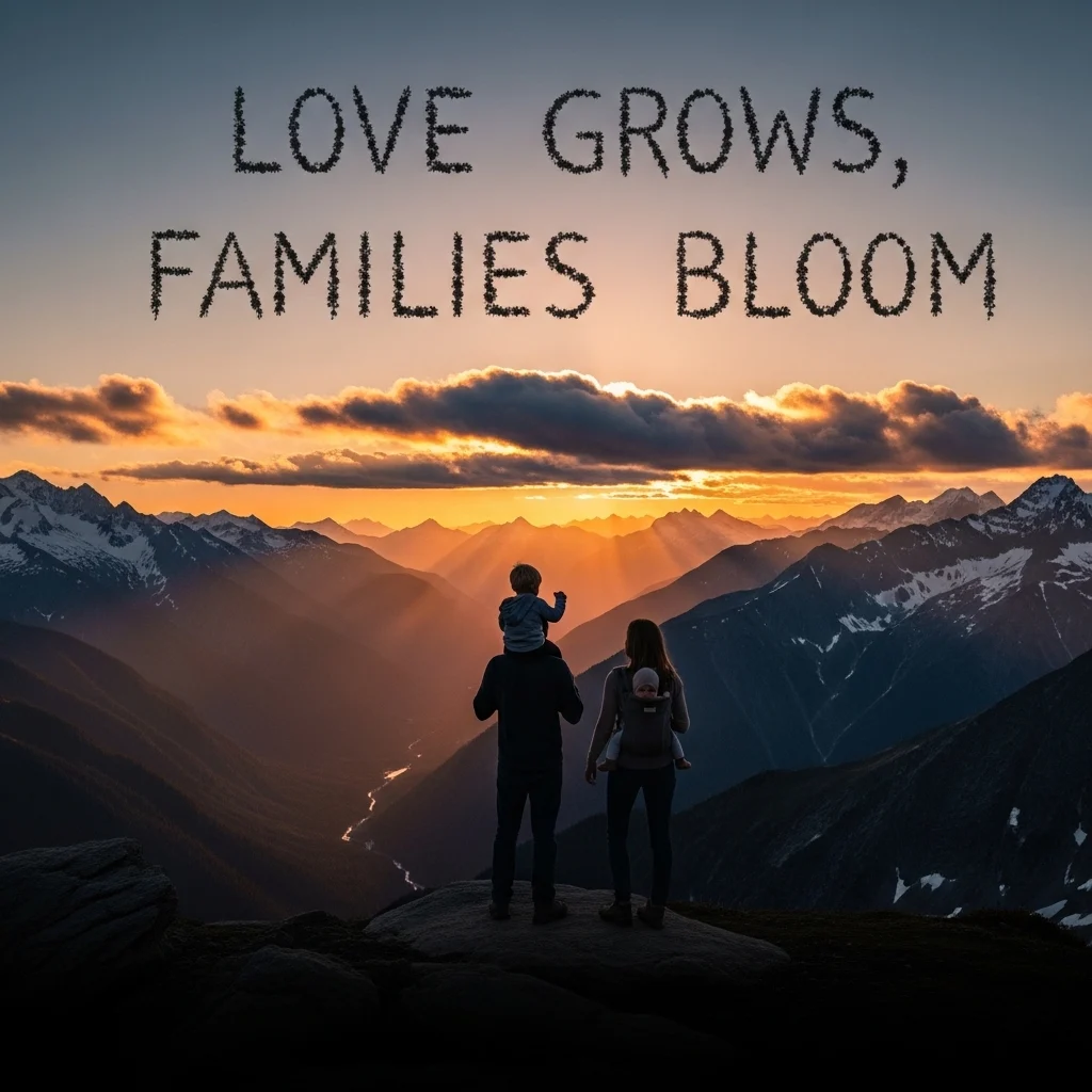 Love and Family Captions for Mountains