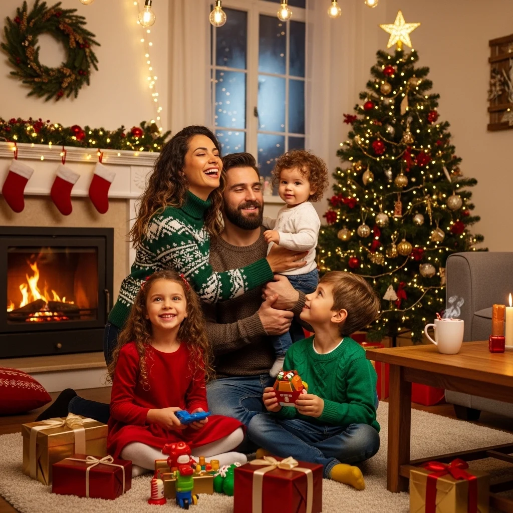 Love & Family Sexy Captions (Festive Warmth + Charm)