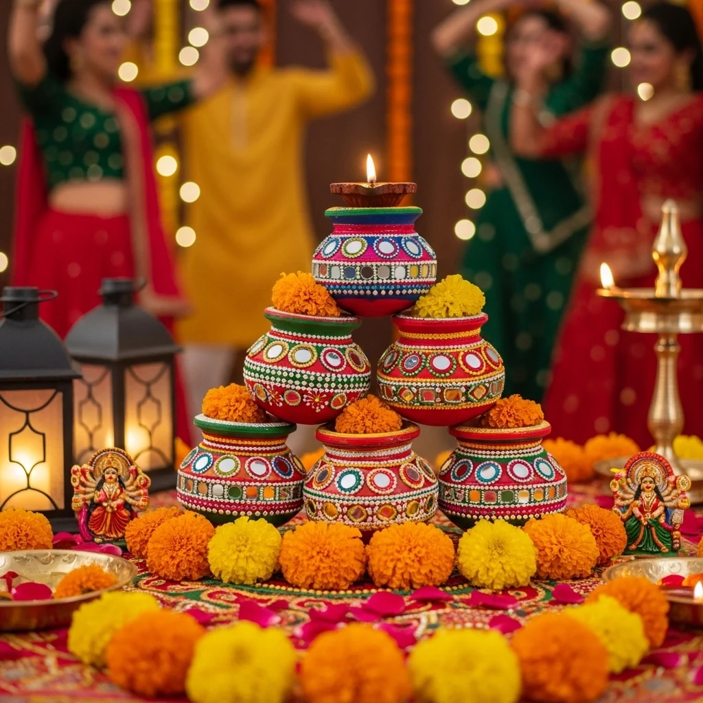 Short & Simple Navratri Captions