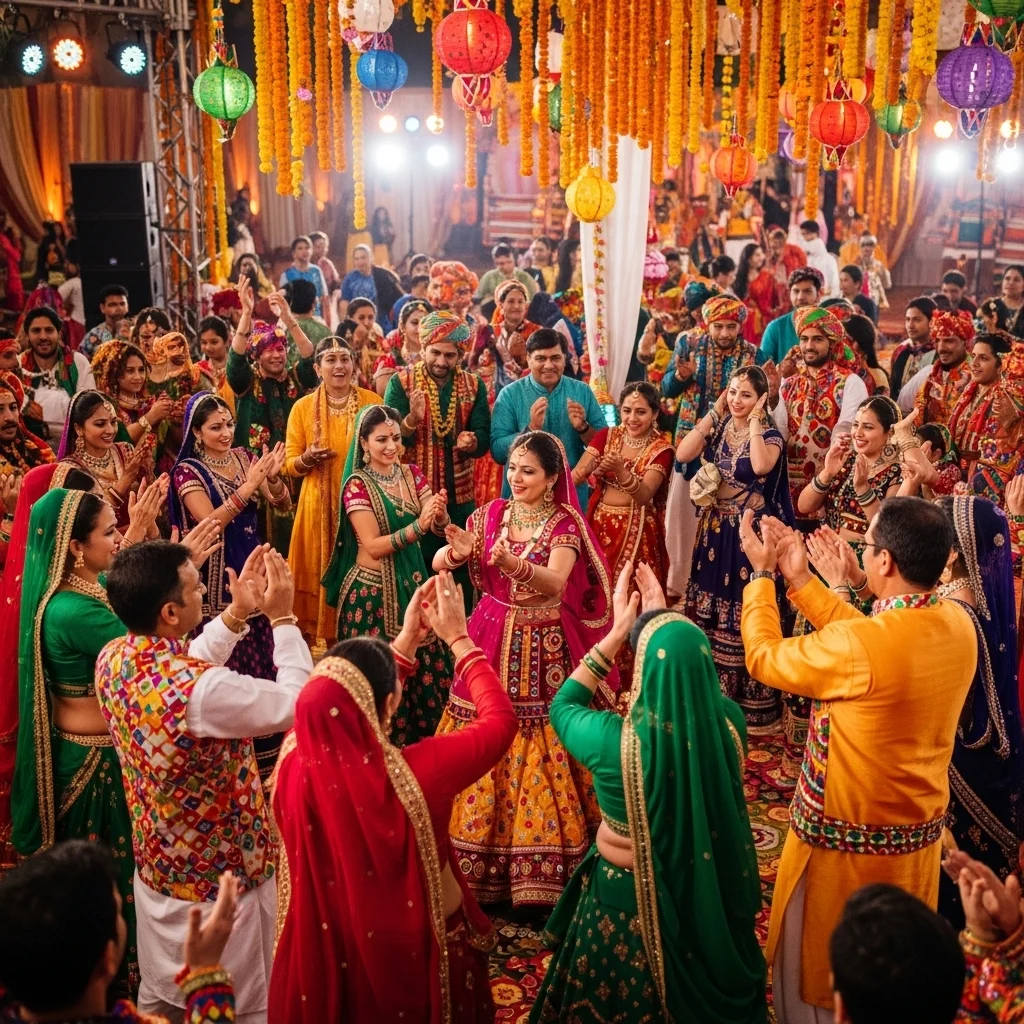 Short and Snappy Garba Captions