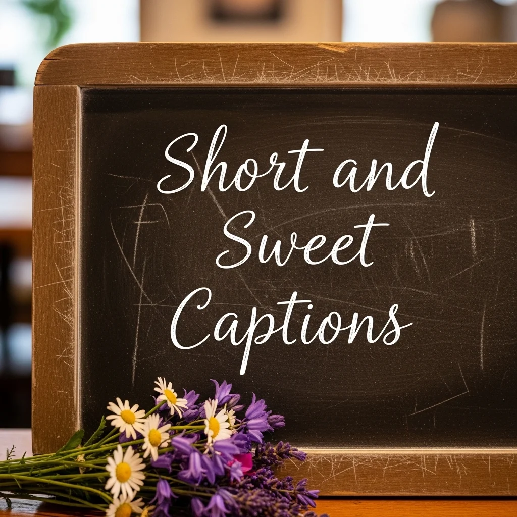 Short and Sweet Captions