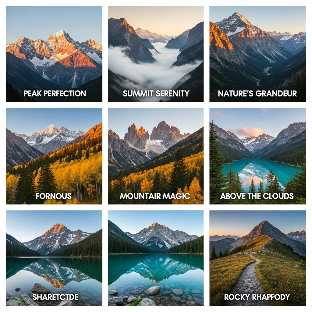 Short Mountain Captions