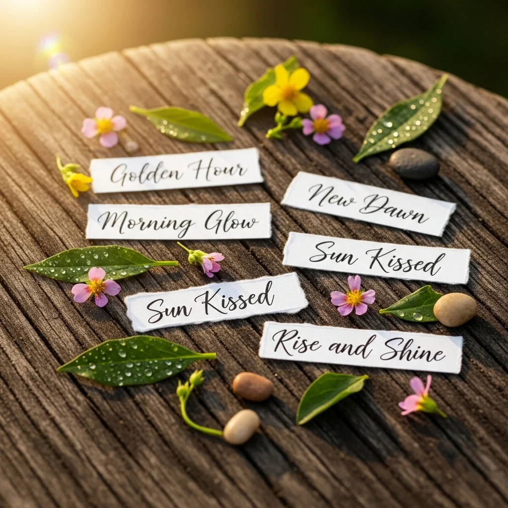 Short Sunrise Captions