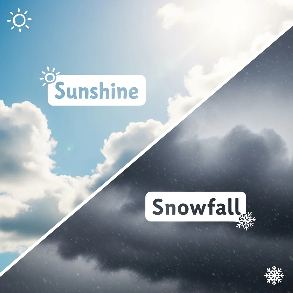 Short Weather Captions