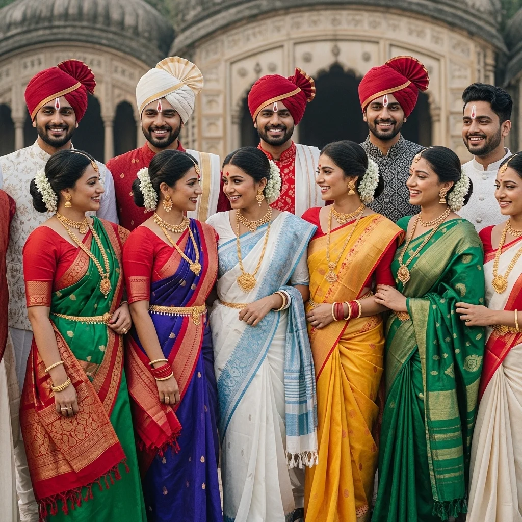 Traditional Outfit Bengali Captions