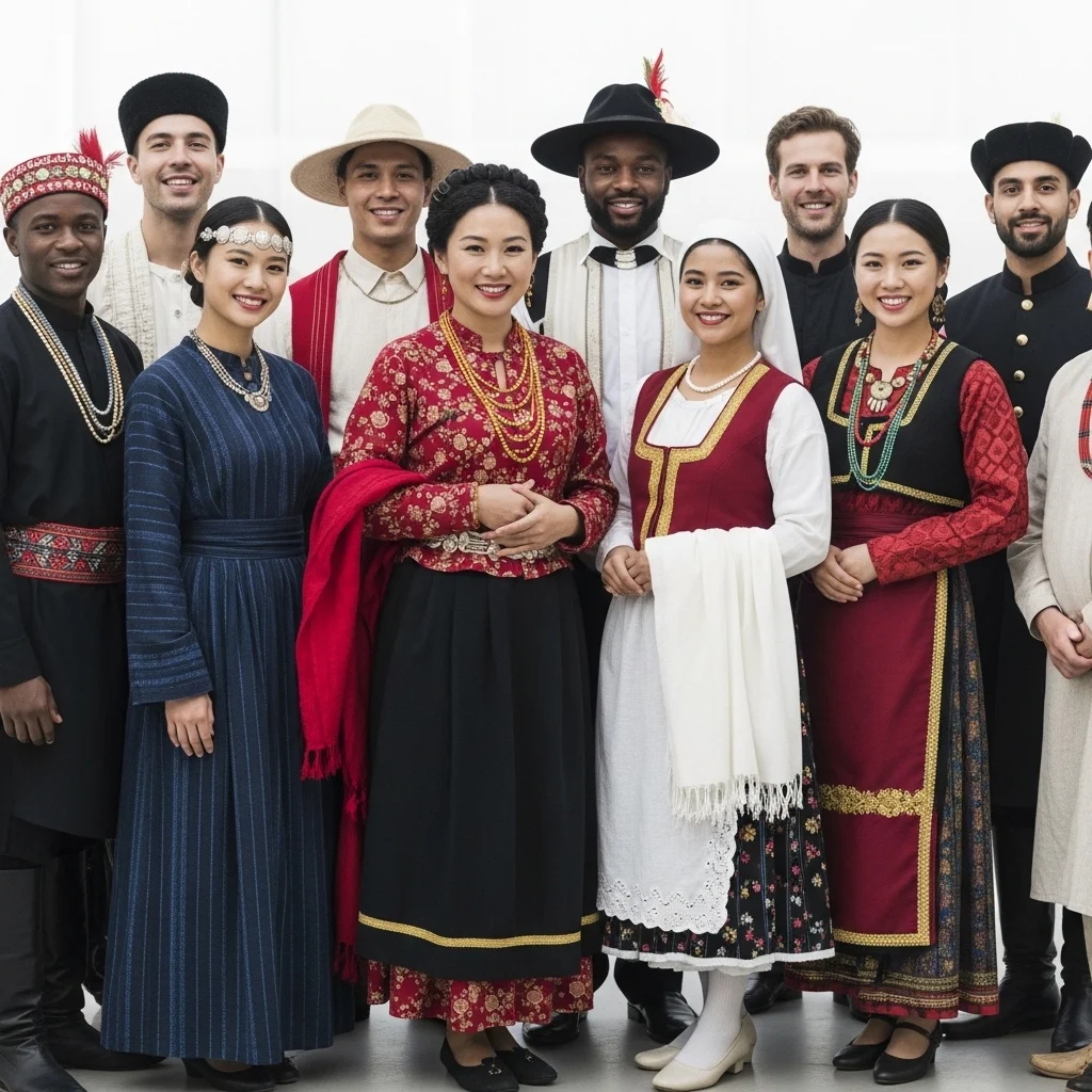 Traditional Outfit Captions