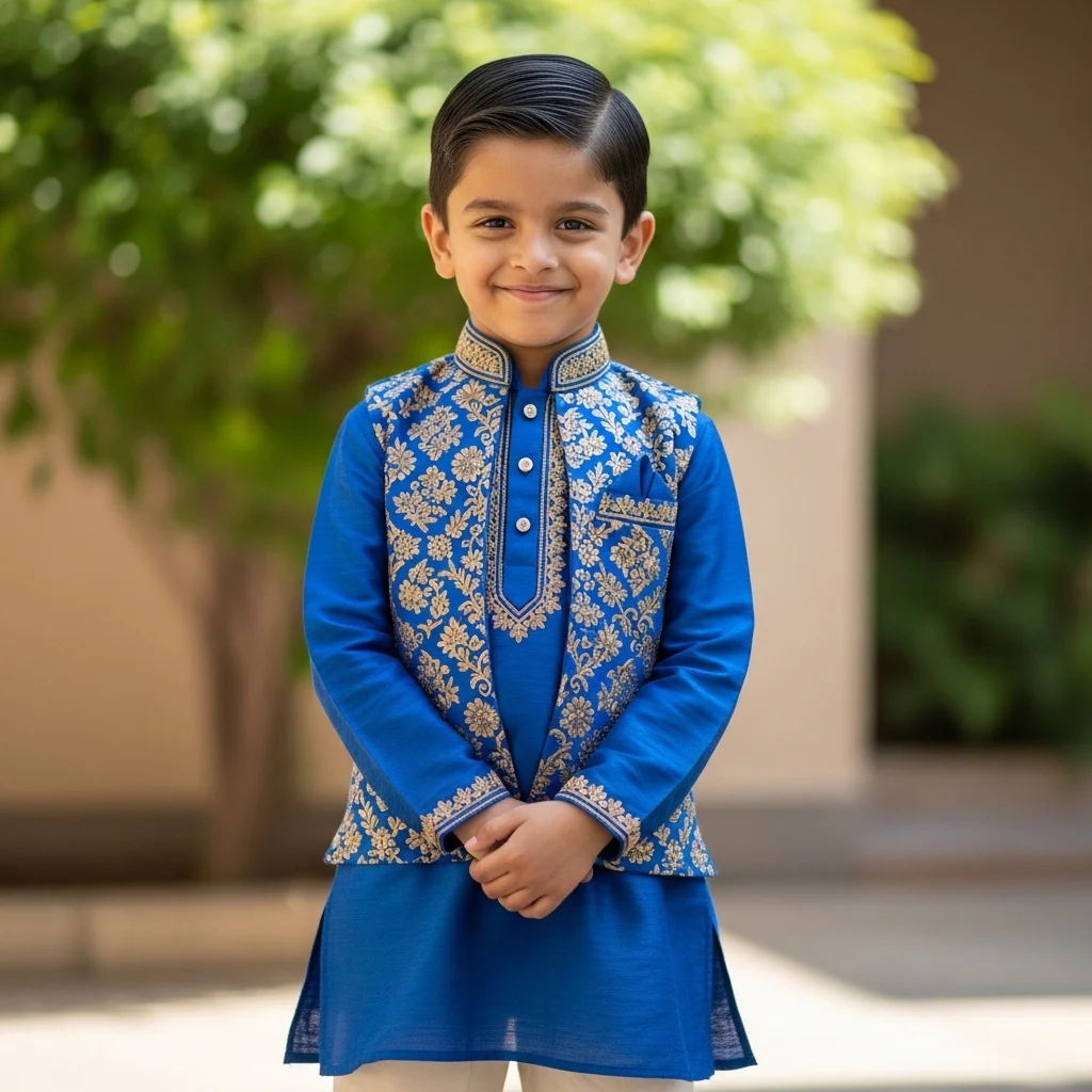 Traditional Outfit Captions for Instagram for Boy