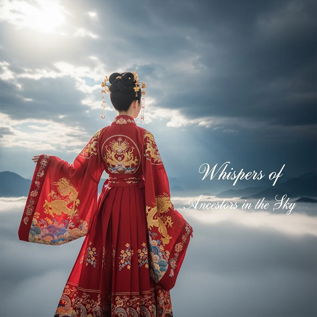 Traditional Outfit Clouds Captions