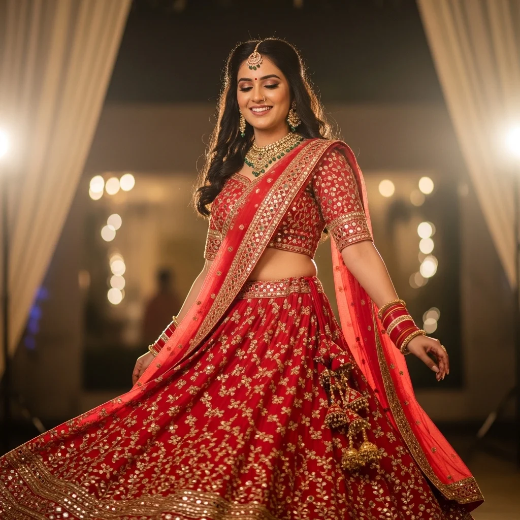 Traditional Outfit Lehenga Captions for Instagram