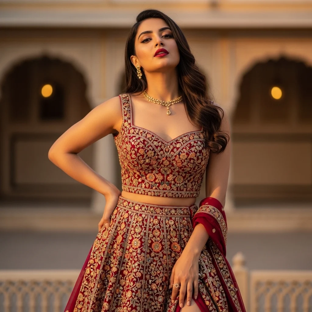 Traditional Outfit Sexy Captions