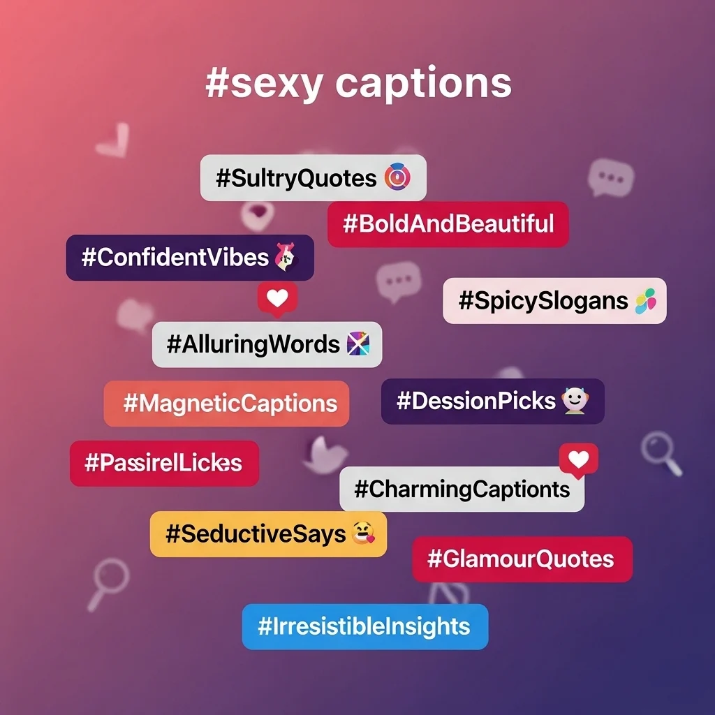 Trending Hashtag Ideas for Sexy Captions