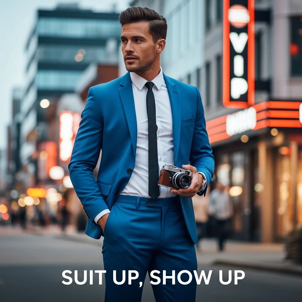 Trendy & Modern Suit Captions for Instagram
