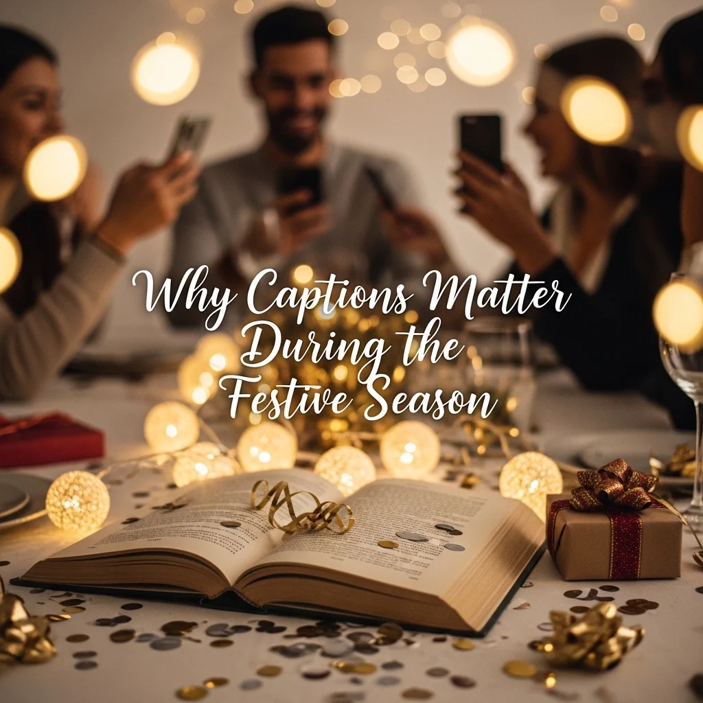 Why Captions Matter During Festive Season